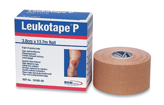 BSN Leukotape P 3,8 cm x 13,7 m, jäykkä liimasidos