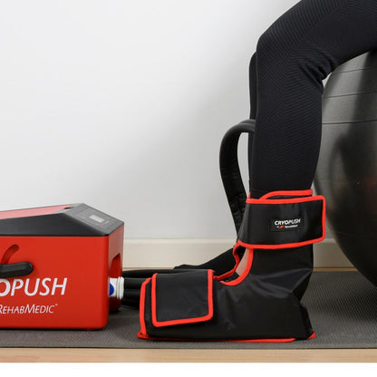 CryoPush kompressio-/kylmäkääre, nilkka