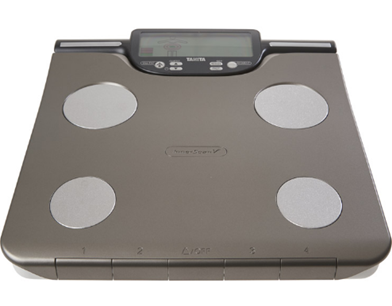 Tanita BC-601 kehonkoostumusvaaka, segmenttianalyysi 8 elektrodilla