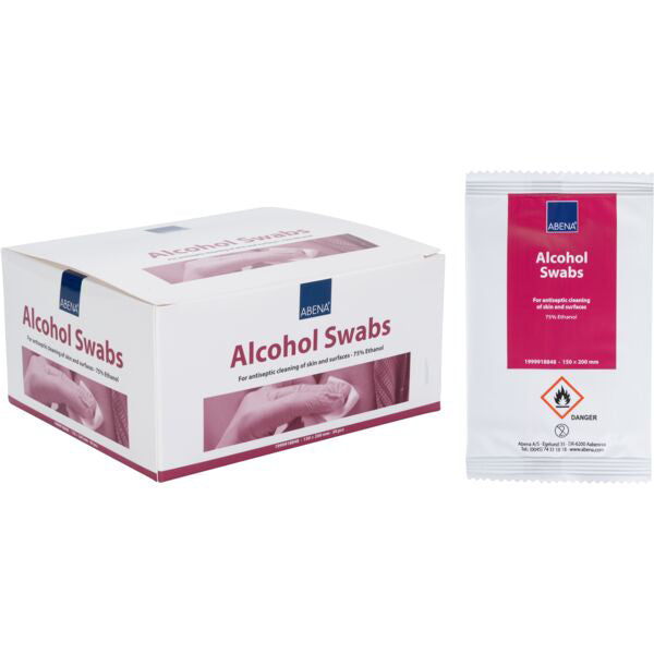 Abena Desinfektiopyyhe 75% alkoholia 20x15cm, 50 kpl