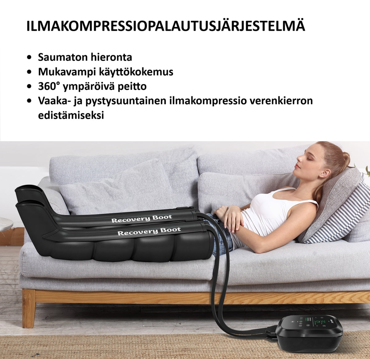 SLX Pro2 palautumislahkeet, ilmakompressio nopeaan palautumiseen