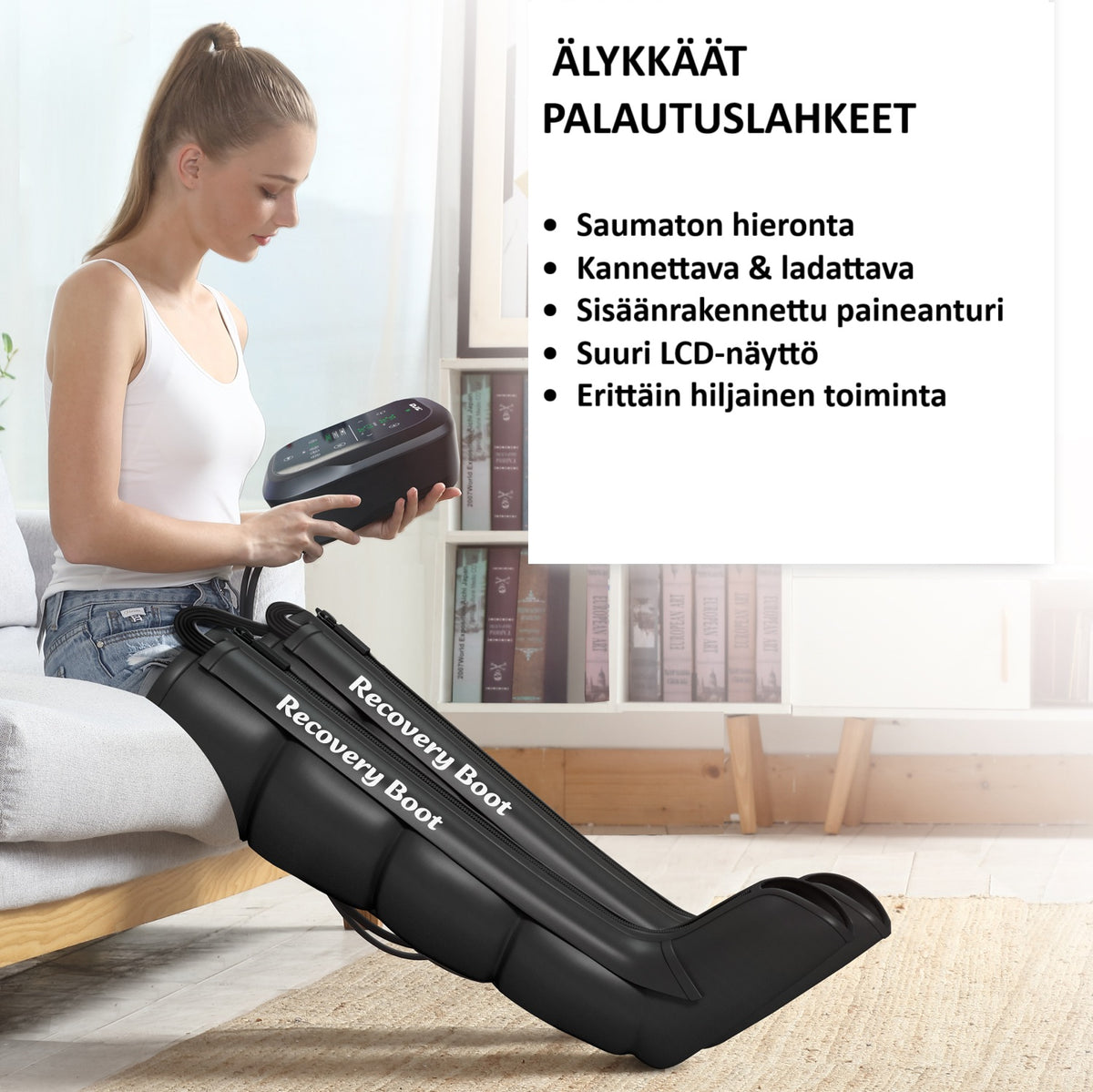 SLX Pro2 palautumislahkeet, ilmakompressio nopeaan palautumiseen