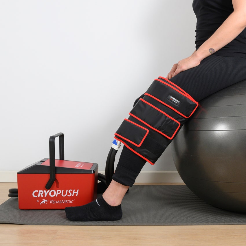 CryoPush 360º polvimansetti, anatominen kompressio-/kylmäkääre